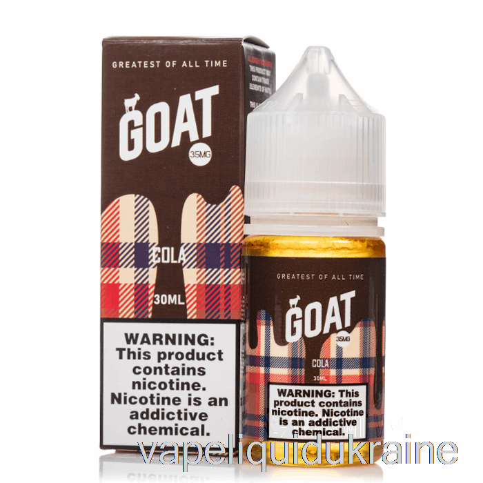 Vape Liquid Ukraine Cola - Goat Salts - 30mL 50mg